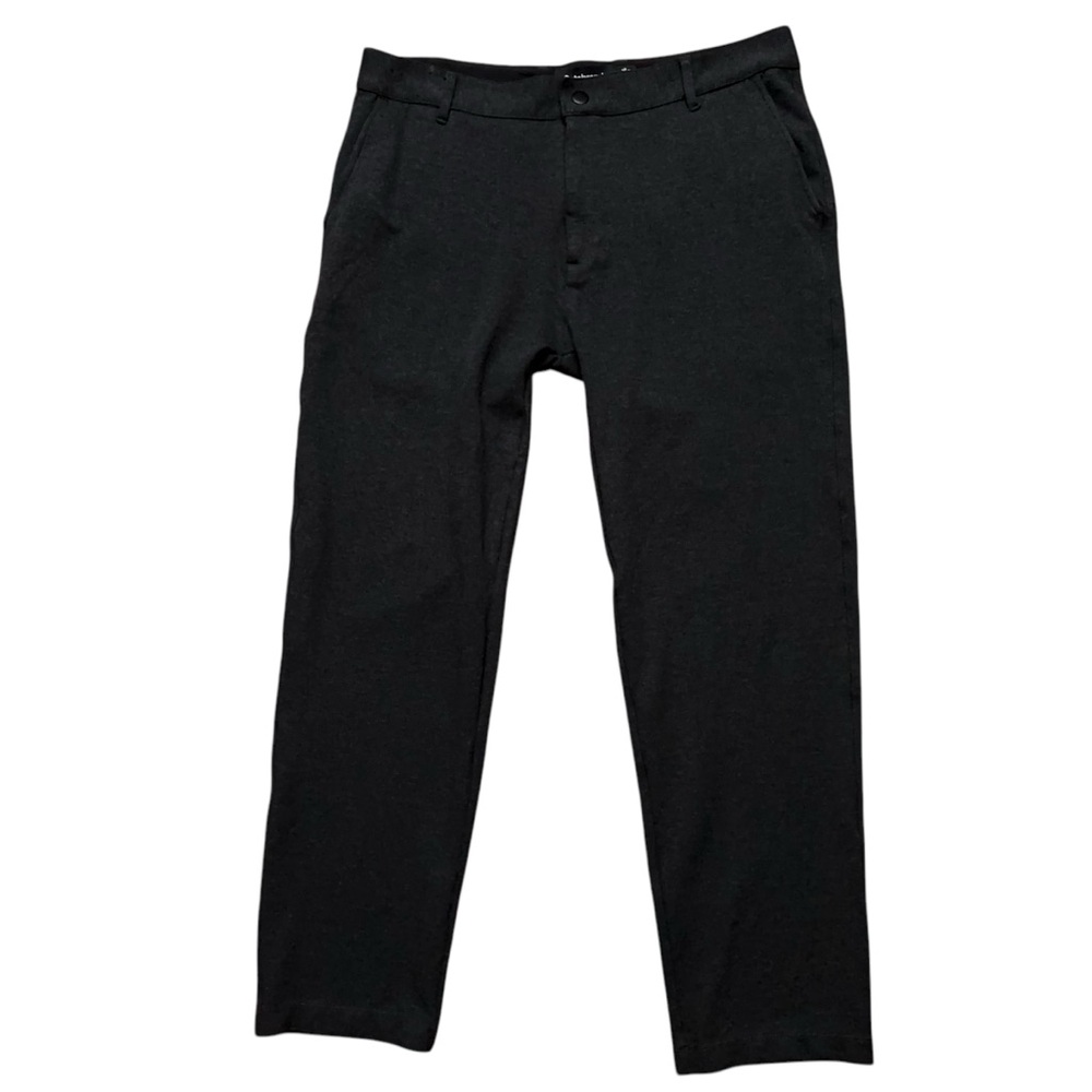 Betabrand Pants Mens 32x36 (32x28) Performance Stretch Rayon Blend Charcoal Gray